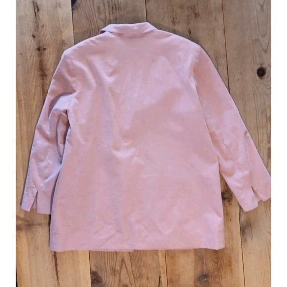 Ultra Suede Blazer Womens 20 Pink Vintage 80’s Career Retro Preppy Barbiecore - Picture 6 of 7